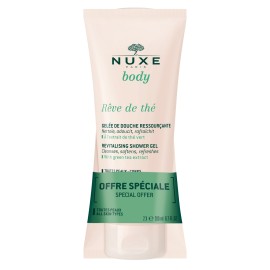 Nuxe PROMO Body Reve de The Revitalising Shower Gel Αναζωογονητικό Αφρόλουτρο 2x200ml [Ειδική Τιμή]