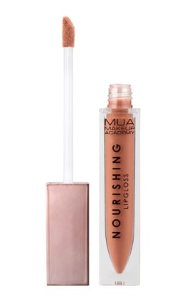 MUA Nourishing Lip Gloss Sincere Μπεζ Σκούρο 6.5ml