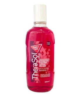 Therasol Plus Family Size Αντιμικροβιακό Στοματικό Διάλυμα με Γεύση Κεράσι 500ml