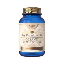 Sky Premium Life Oceanic Magnesium Συμπλήρωμα Διατροφής για Γερά Οστά, Δόντια & Μύες 60 Κάψουλες