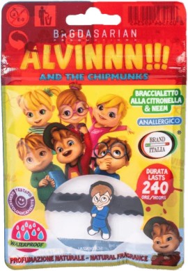 Medico Brand Italia Alvin Αντικουνουπικό Βραχιόλι για Αγόρι Μαύρο 1 Τεμάχιο