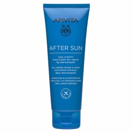 Apivita After Sun Cool Sooth Δροσιστική & Καταπραϋντική Κρέμα- Gel για Πρόσωπο & Σώμα 100ml [Travel Size]