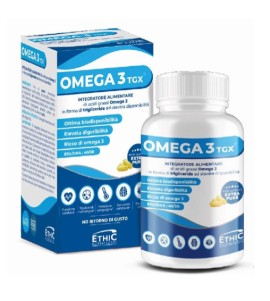 EthicSport Omega 3 TGX Συμπλήρωμα Διατροφής με Ωμέγα-3 Λιπαρά Οξέα - Λιποσωμιακή Φόρμουλα 180 Μαλακά Δισκία