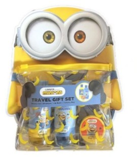 Disney PROMO Minions Σαμπουάν με Μαλακτική 2 σε 1 60ml & Αφρόλουτρο Minions 60ml & Προστατευτικό Κραγιόν 10ml & Νεσεσέρ