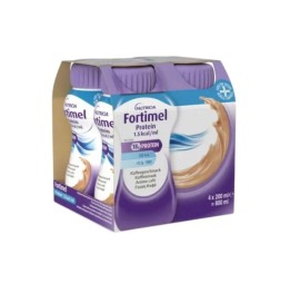 Nutricia Fortimel Extra Θρεπτικό Συμπλήρωμα Διατροφής Υψηλής Ενέργειας με Γεύση Καφέ 4x200ml