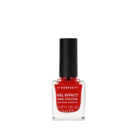 Korres Βερνίκι Νυχιών Gel Effect Nail Colour (No.48) Coral Red, 11ml