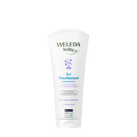 Weleda Baby MED Cleansing Balm Μολόχα 3 σε 1 Αναπλαστικό Βάλσαμο Καθαρισμού 200ml