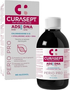 Curasept Mouthwash ADS DNA Perio Pro 212 με Χλωρεξιδίνη 0,12% Στοματικό Διάλυμα 200ml [CS02262]