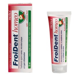 Froika Froident Homeo Toothpaste Apple Cinnamon Οδοντόκρεμα με Φυσική Γεύση Μήλο - Κανέλα 75ml