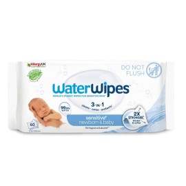WaterWipes Bio Sensitive + Newborn & Baby Μωρομάντηλα με 99,9% Νερό 60 Τεμάχια