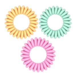 Invisibobble Original Easter Chasing Rabbits Παιδικό Λαστιχάκι Μαλλιών 3 Τεμάχια