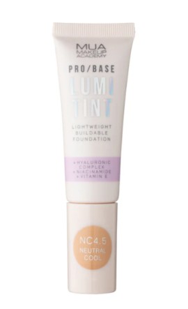 MUA Pro Base Lumi Tint NC4.5 Foundation Νέας Γενιάς με Skincare Δράση 30ml