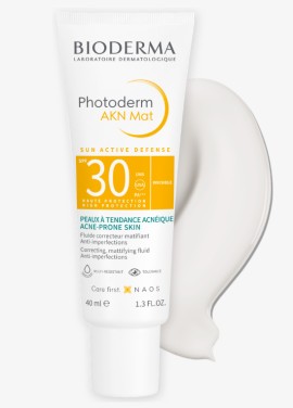 Bioderma Photoderm AKN Mat SPF30 Αντηλιακή Κρέμα για το Δέρμα με Τάση Ακμής 40ml