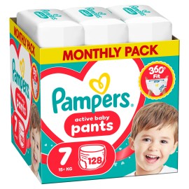 Pampers Pants 360° MSB Μέγεθος 7 [15+kg] 128 Πάνες - Βρακάκι