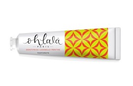 Ohlala Cinnamon & Mint Toothpaste Οδοντόκρεμα Κατά της Πλάκας με Γεύση Κανέλα Μέντα 15ml [Travel Size]