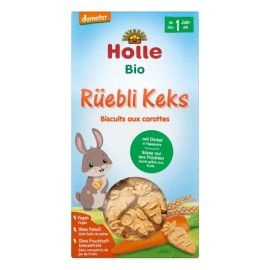 Holle Bio Μπισκότα με Γεύση Καρότο & Ντίνκελ από 1 Έτους 125gr