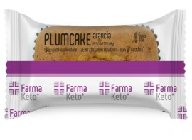 Farmaketo+ PlumCake Arancia KETO Κέικ με Πρωτεΐνη & Γεύση Πορτοκάλι 50gr