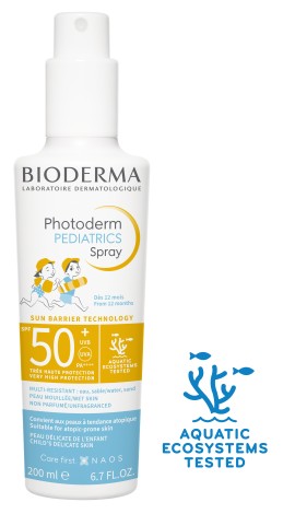 Bioderma Photoderm Pediatrics Spray SPF50+ Παιδικό Αντηλιακό Σπρέι για Πρόσωπο & Σώμα 200ml