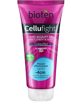 Bioten Cellufight Cryo Sculpt up to 4cm Gel για την Μείωση της Κυτταρίτιδας της Κοιλιάς & των Γλουτών 200ml