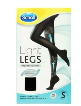 Scholl Light Legs Καλσόν 60 Den, Μαύρο, S-XL