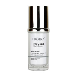 Froika Premium Night Anti-Ageing Drops Εντατικό Έλαιο Nυχτερινής Φροντίδας με Αντιγηραντική Δράση  30ml