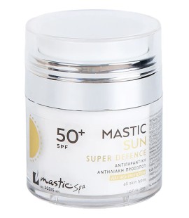 Mastic Spa Sun Super Defence SPF50+ Αντιγηραντική Αντηλιακή Κρέμα Προσώπου 50ml