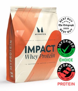 MyProtein Impact Whey Isolate Natural Chocolate Πρωτεΐνη Ορού Γάλακτος Σοκολάτα 1kg