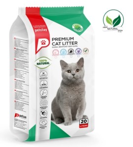 Petclay Natural Άμμος για Γάτες 20lt