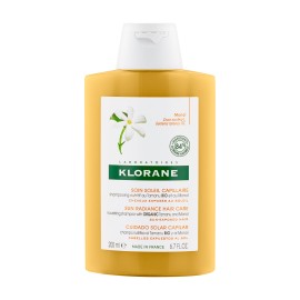 Klorane Polysianes Sun Radiance Hair Care Shampoo Σαμπουάν Θρέψης και Επανόρθωσης με Tamanu ΒΙΟ & Monoi 200ml
