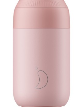 Chillys Series 2 Ροζ Coffee Cup Κούπα Θερμός από Ανοξείδωτο Ατσάλι 340ml