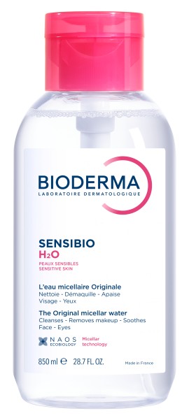 Bioderma Sensibio H2o Micellar Water Pump Νερό Καθαρισμού & Ντεμακιγιάζ για Ευαίσθητο Δέρμα 850ml