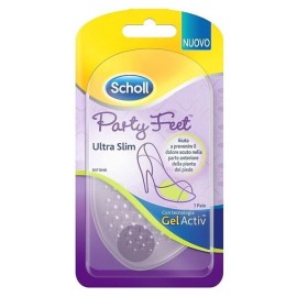 Scholl Gel Activ Party Feet Ultra Slim Ανατομικοί Πάτοι για Τακούνια 1 Ζευγάρι [One Size]