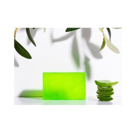 Olive Touch Soap Bar Χειροποίητο Σαπούνι με Βιολογικό Λάδι Ελιάς - Εκχύλισμα Αλόης 100gr