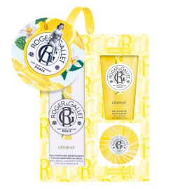 Roger & Gallet PROMO Cedrat Eau De Parfume 100ml - ΔΩΡΟ Shower Gel Αφρόλουτρο 50ml - Savon Bienfaisant Αρωματική Πλάκα Σαπουνιού 50gr