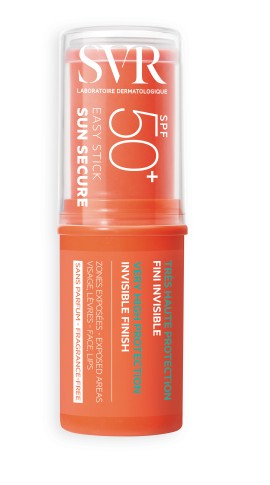 SVR Sun Secure Easy Stick SPF50+ Αντηλιακό Στικ Χωρίς Άρωμα με Αόρατο Τελείωμα Προσώπου & Σώματος 10gr
