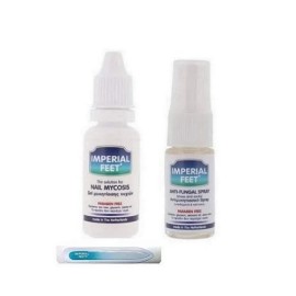 Imperial Feet SET Nail Mycosis Gel Μυκητίασης Νυχιών 20ml - Anti Fungal Αντιμυκητιασικό Spray για Υποδήματα και Κάλτσες 10ml - ΔΩΡΟ Γυάλινη Λίμα