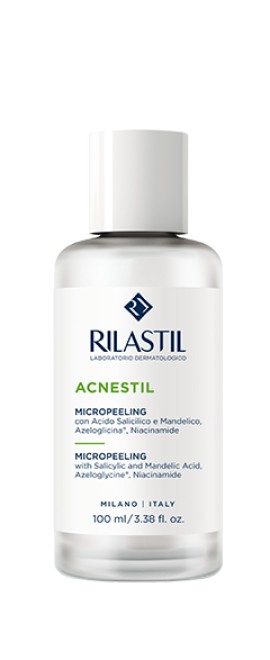 Rilastil Acnestil Micropeeling Peeling Απολεπιστική Λοσιόν για Πρόσωπο & Σώμα 100ml