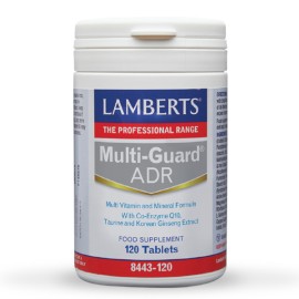 Lamberts Multi Guard ADR Πολυβιταμίνη Υψηλής Ισχύος με Q10, Ταυρίνη & Ginseng 120 Ταμπλέτες