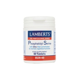 Lamberts Phosphatidyl Serine Complex 100mg Για Την Διατήρηση Της Φυσιολογικής Γνωστικής Λειτουργίας 60 Ταμπλέτες