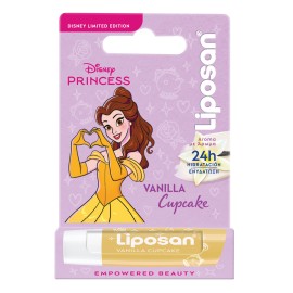 Liposan Βανίλια Cupcake Πεντάμορφη Disney Limited Edition 24ωρη Ενυδάτωση για Απαλά & Λεία Χείλη 4.8g