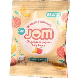 Jom Gourmet Gummies Juicy Peach Καραμέλες Ροδάκινο 25gr