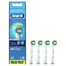 Oral B Precision Clean Κεφαλές Βουρτσίσματος με Τεχνολογία Clean Maximiser 4 Τεμάχια