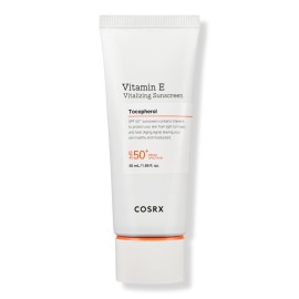 COSRX Vitamin E Vitalizing Sunscreen SPF50+ Αντηλιακό Σώματος για Ρύθμιση της Λιπαρότητας 50ml