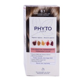 Phyto Color Blonde Clair Centre No 8.1 Μόνιμη Βαφή Μαλλιών Ξανθό Ανοιχτό Σταχτί Χωρίς Αμμωνία 50ml