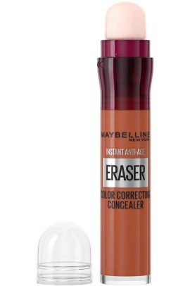 Maybelline Instant Eraser Age Rewind Color Correcting Concealer με Σφουγγαράκι Orange Κατά των Μαύρων Κύκλων 6.8ml