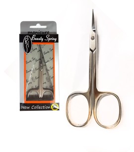 Beauty Spring Ψαλίδι για τα Πετσάκια από Νίκελ με Extra Λεπτή Μύτη 1τμχ (613)