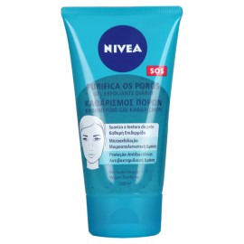 Nivea Daily Essentials Refreshing Facial Wash Καθημερινό Gel Καθαρισμού με Απολεπιστική Δράση 150ml