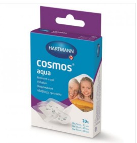 Hartmann Cosmos Aqua Αδιάβροχα Αυτοκόλλητα Επιθέματα σε Διάφορα Μεγέθη 20 Τεμάχια