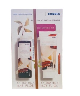 Korres PROMO Αφρόλουτρο Βανίλια Κανέλα 250ml - Βανίλια Κανέλα Γαλάκτωμα Σώματος 200ml
