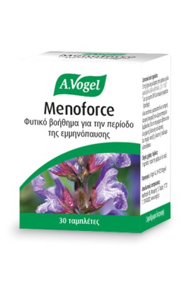 A.Vogel Ανακούφιση Εμμηνόπαυσης & Ορμονικών Μεταβολών Menoforce Φυτικό Συμπλήρωμα 30 Ταμπλέτες